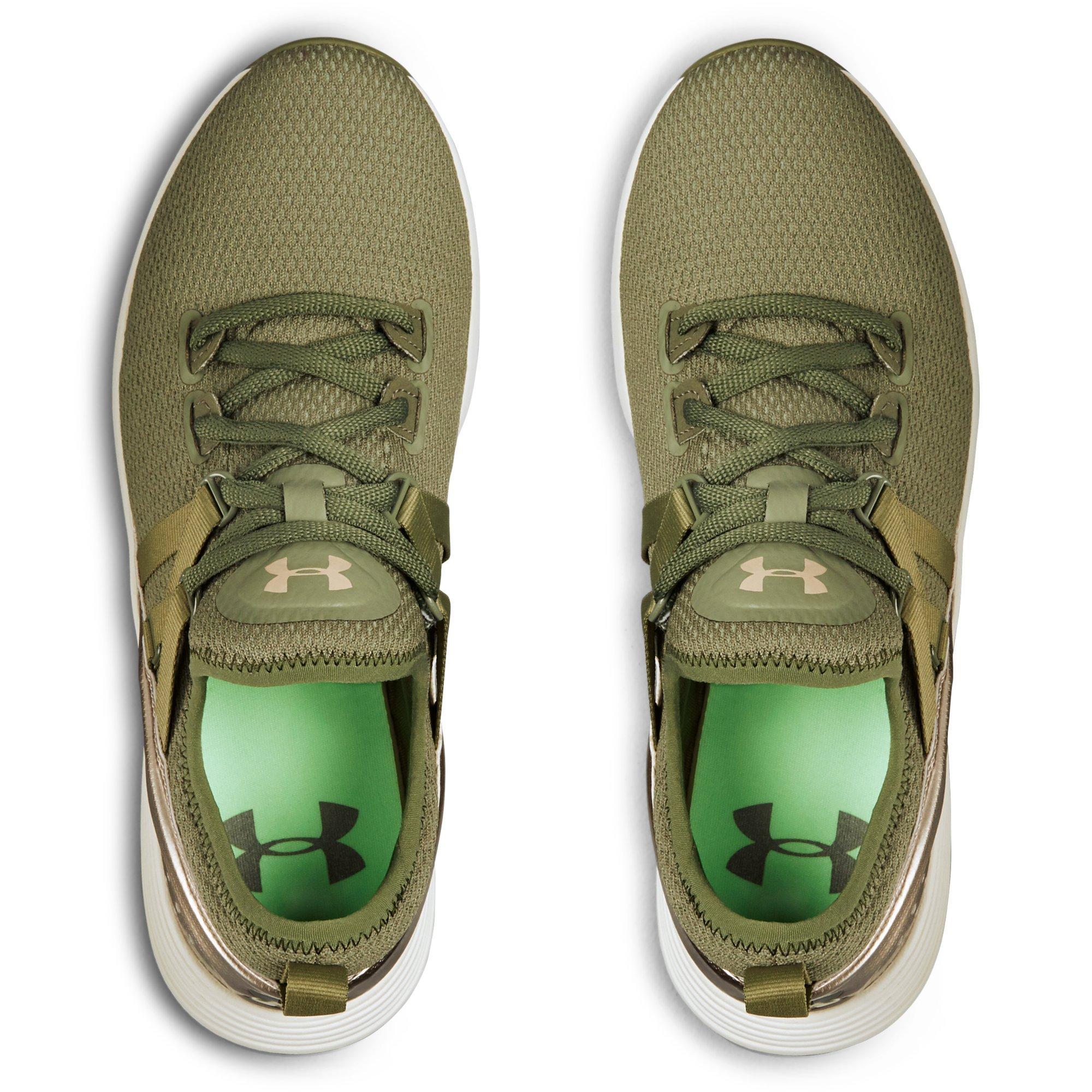 under armour green trainers