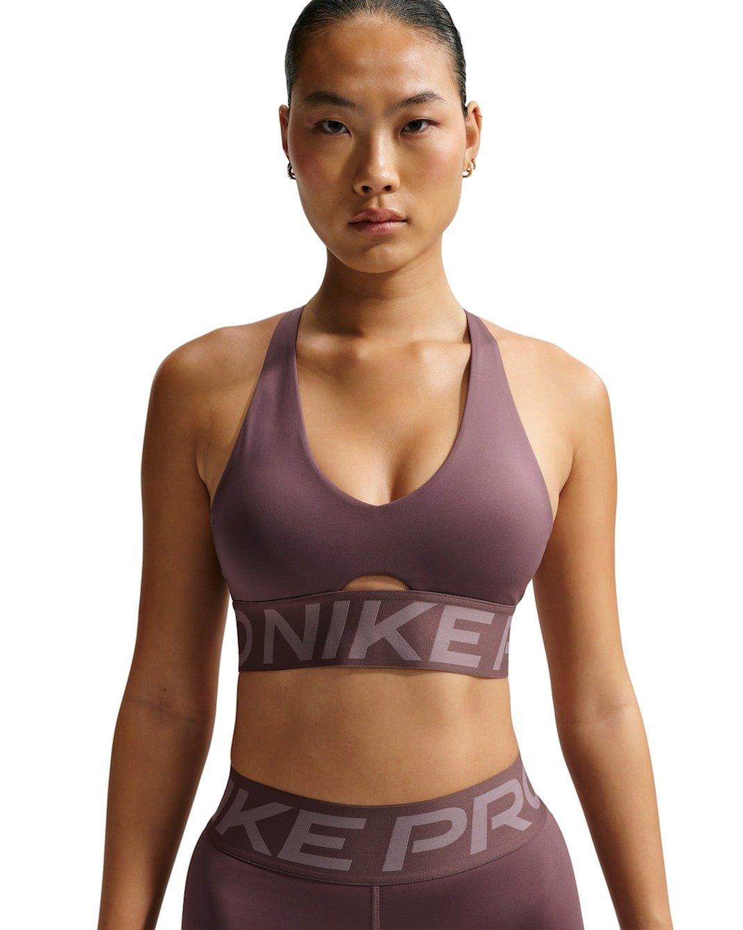 Nike Women's Pro Sculpt Medium-Support Padded Sports Bra - Tattoo Purple - TATTOO PURPLE Thumbnail View 1