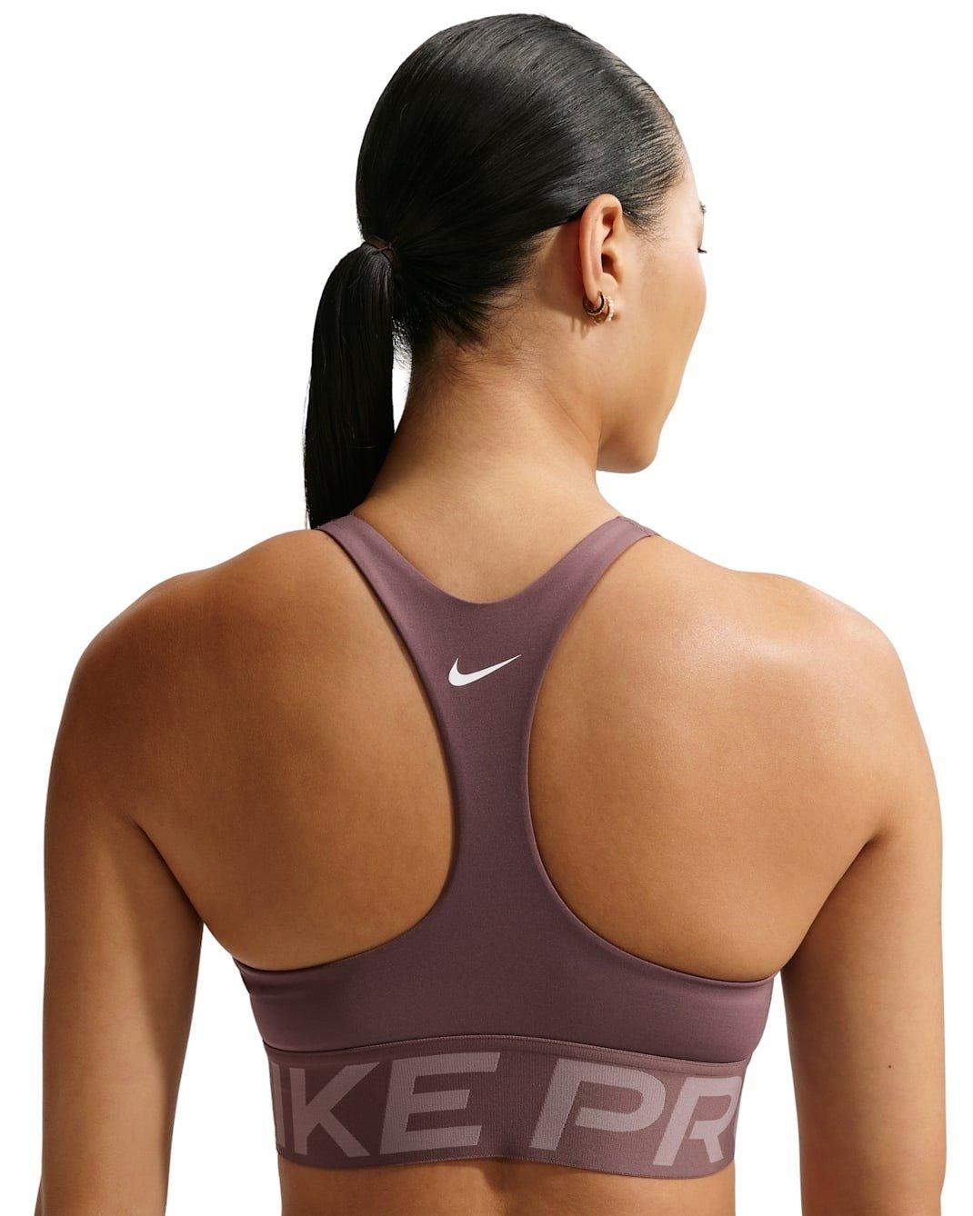 Nike Women's Pro Sculpt Medium-Support Padded Sports Bra -Tattoo Purple - TATTOO PURPLE Thumbnail View 2