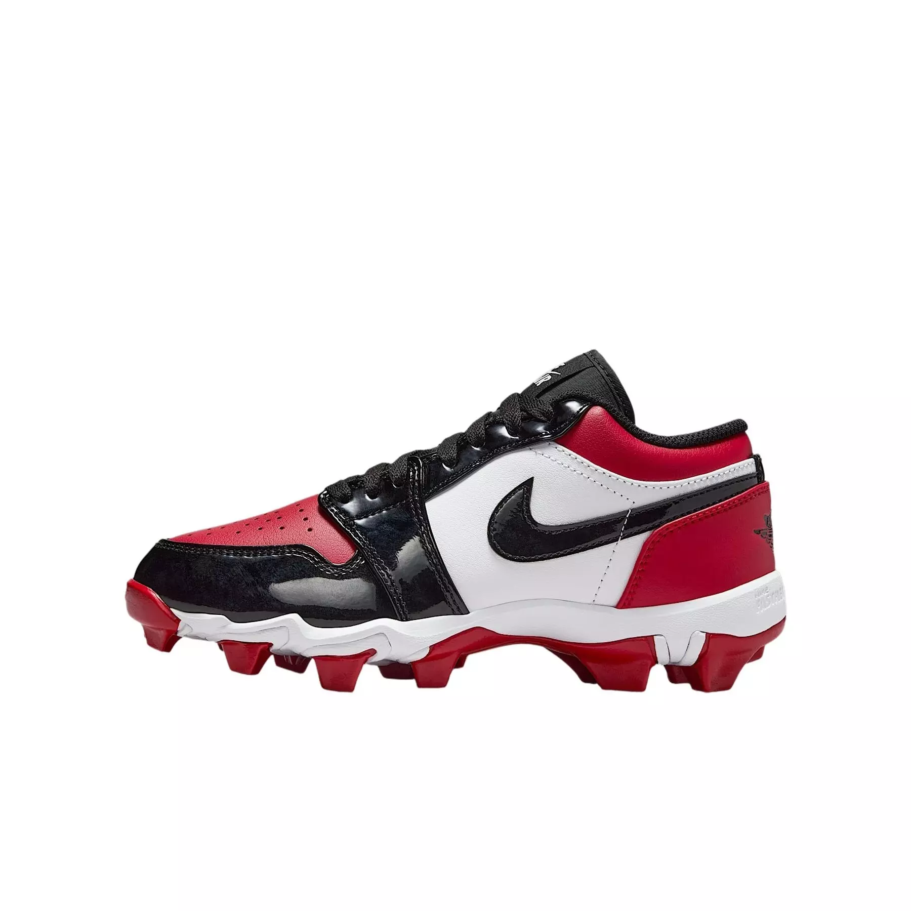 Jordan 1 Low "Gym Red/White/Black" Grade School Boys' Multisport Cleat - RED/WHITE/BLACK