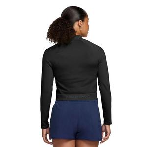 Nike Women's Pro Full-Zip Training Top -Black