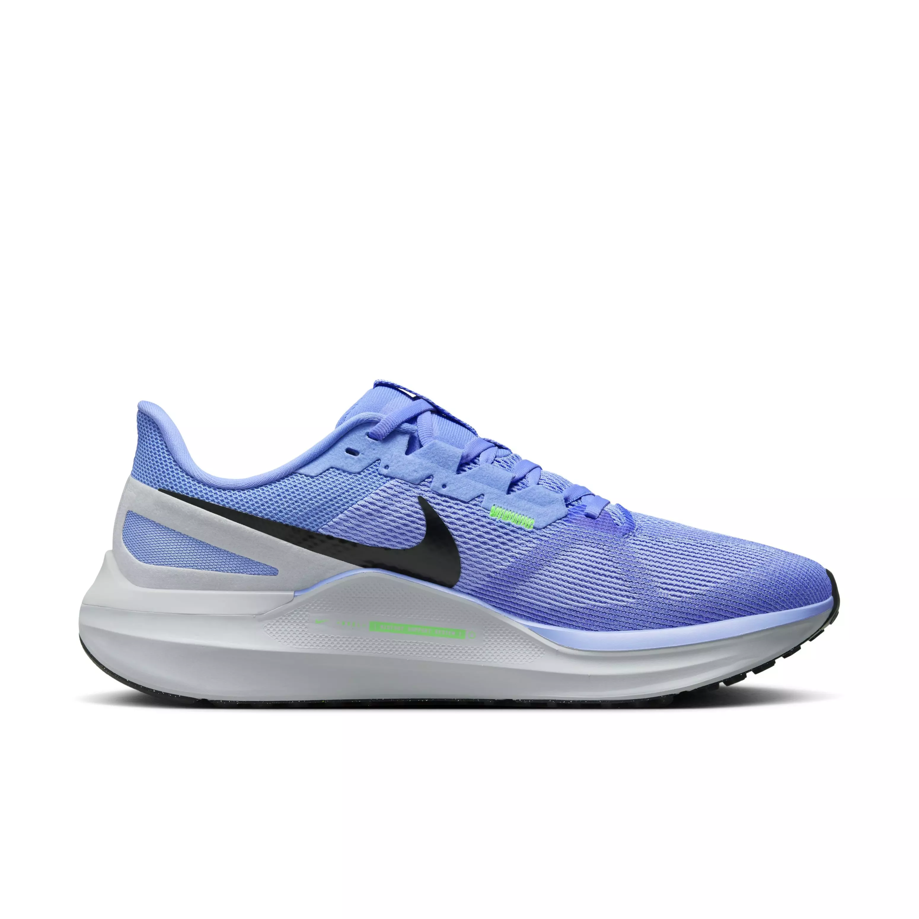 Nike Structure 25 "Royal Pulse/Wolf Grey/Volt/Black" Men's Running Shoe - ROYAL/GREY/VOLT/BLACK