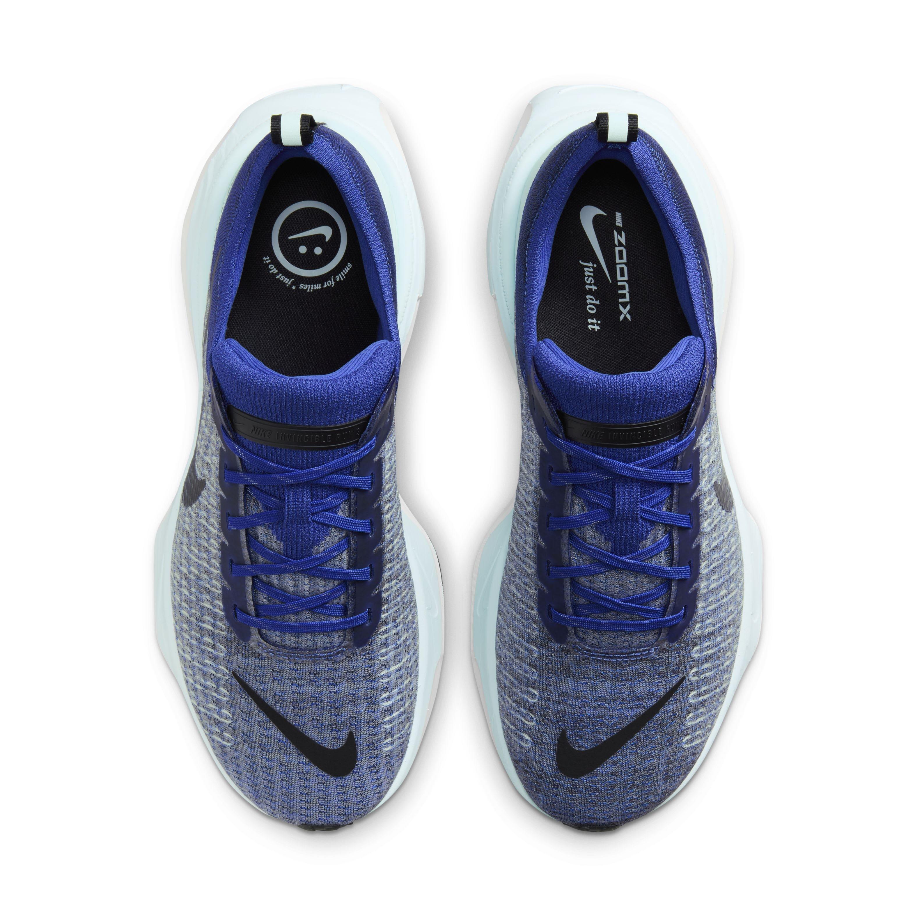 Nike Invincible 3 "Astronomy Blue/Glacier Blue/College Navy/Black" Men's Running Shoe - BLUE/BLUE/NAVY/BLACK Thumbnail View 4