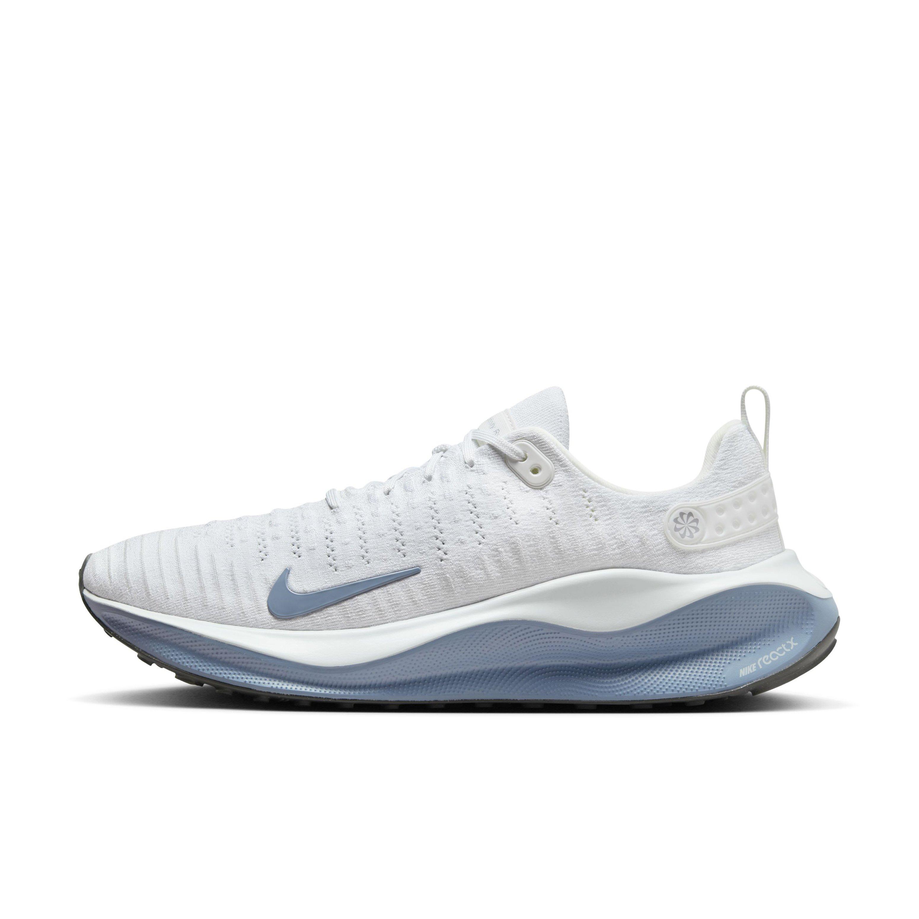 Nike React Infinity Flyknit Men\'s Gray Athletic Sneakers White Swoosh Size 11 Nike React InfinityRN Running Shoes - Mens Large Sizes  main image 3