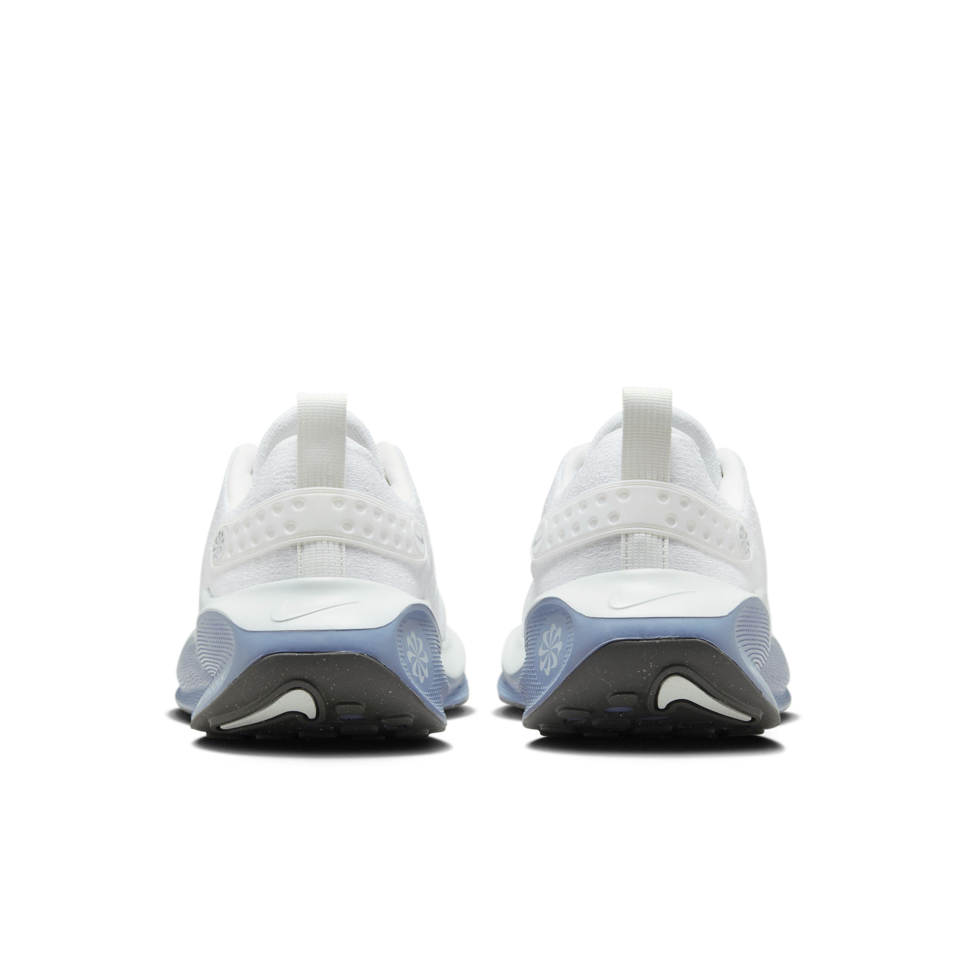 Nike InfinityRN 4 "Summit White/White/Cement Grey/Ashen Slate" Men's Running Shoe - WHITE/WHITE/GREY/SLATE Thumbnail View 5