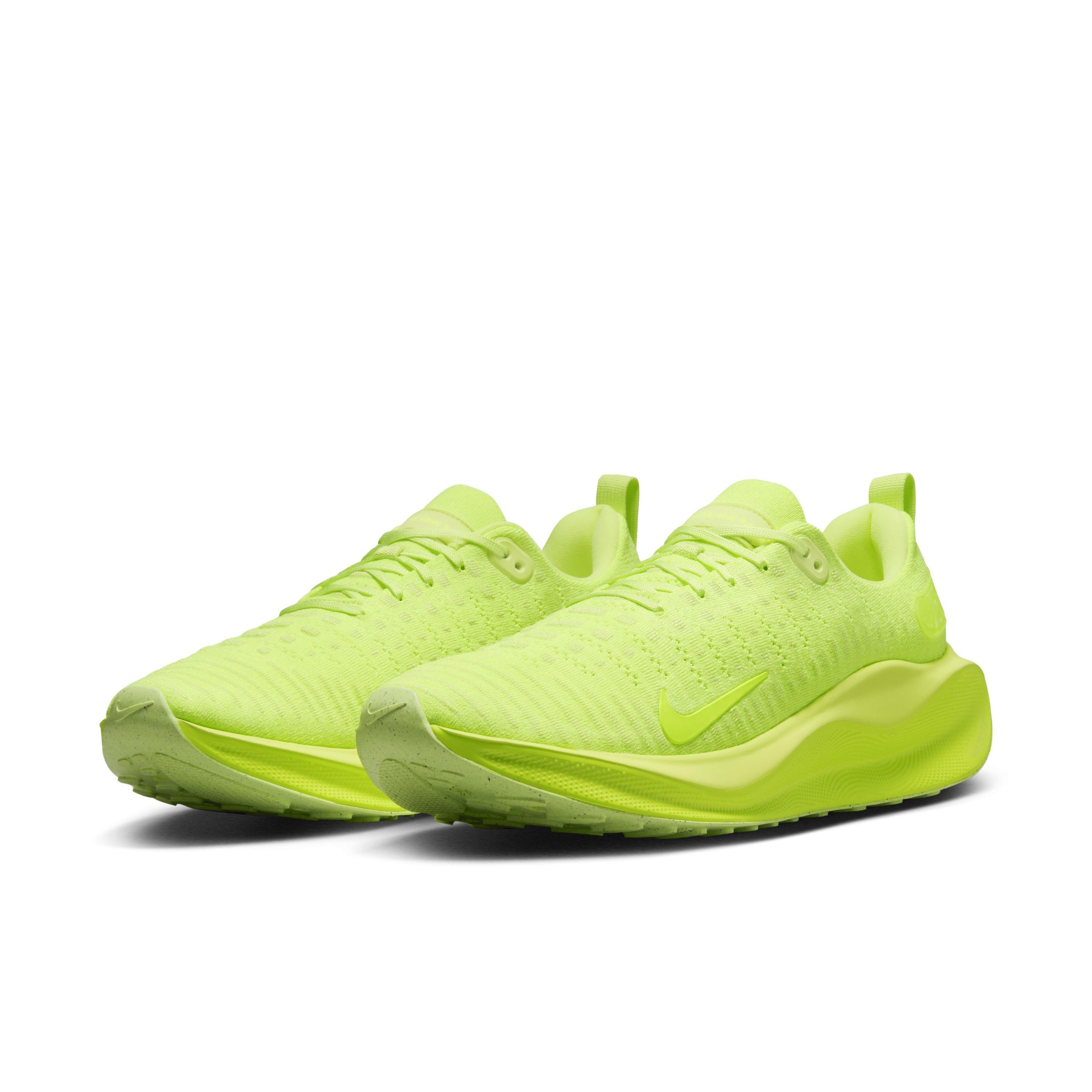 Nike InfinityRN 4 "Volt/Black/Barely Volt" Men's Running Shoe - VOLT/BLACK/VOLT Thumbnail View 3