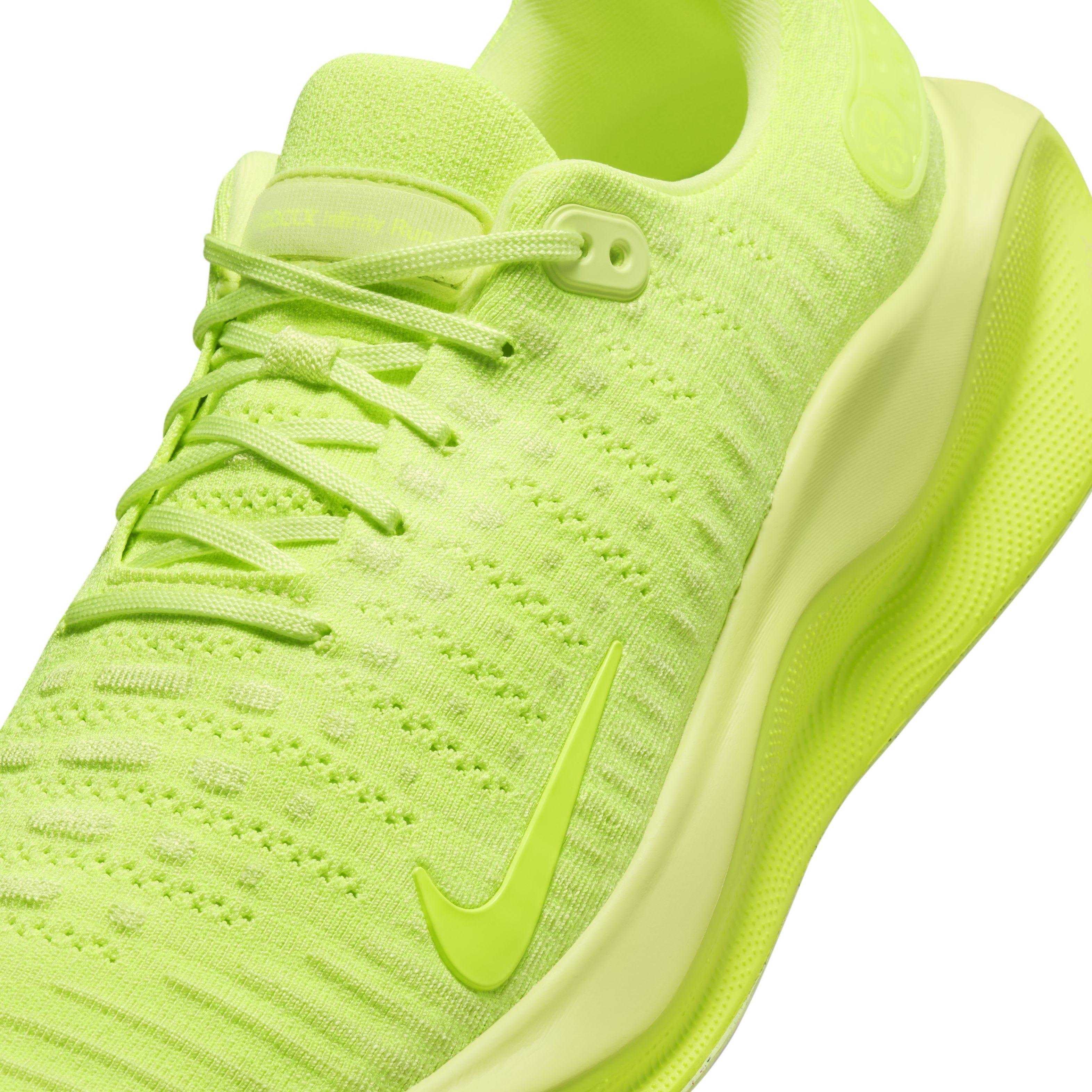 Nike InfinityRN 4 "Volt/Black/Barely Volt" Men's Running Shoe - VOLT/BLACK/VOLT Thumbnail View 7