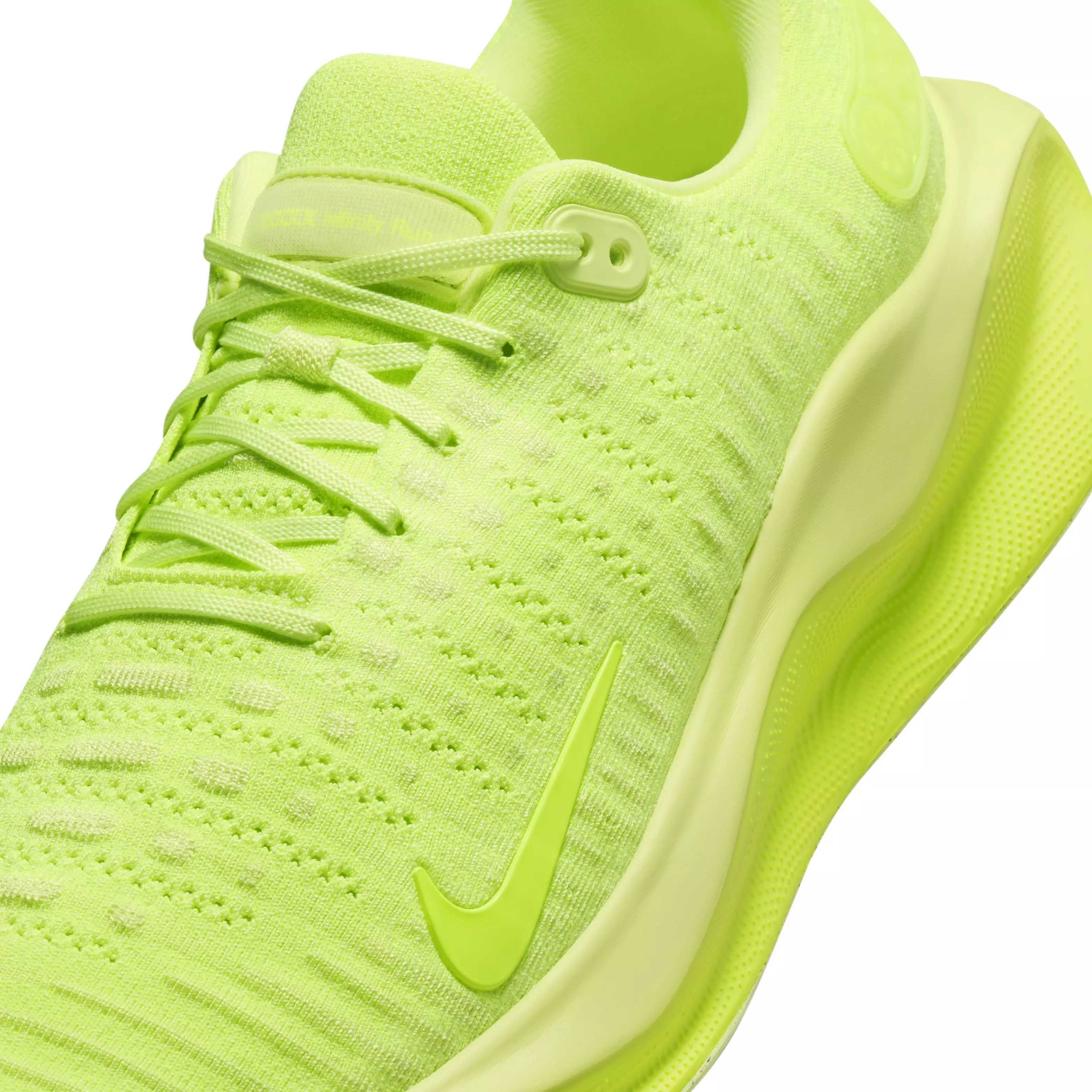 Nike InfinityRN 4 "Volt/Black/Barely Volt" Men's Running Shoe - VOLT/BLACK/VOLT