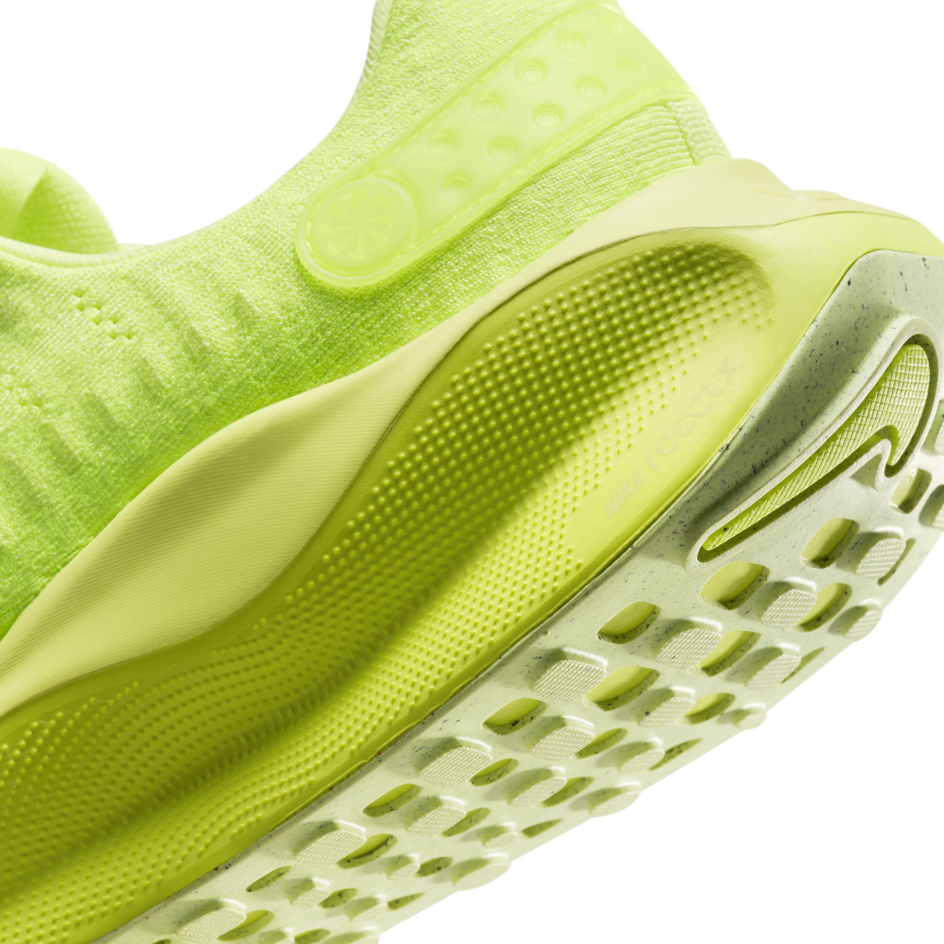 Nike InfinityRN 4 "Volt/Black/Barely Volt" Men's Running Shoe - VOLT/BLACK/VOLT Thumbnail View 8