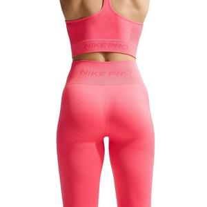 Nike Women's Pro Seamless High-Waisted 7/8 Leggings -Coral