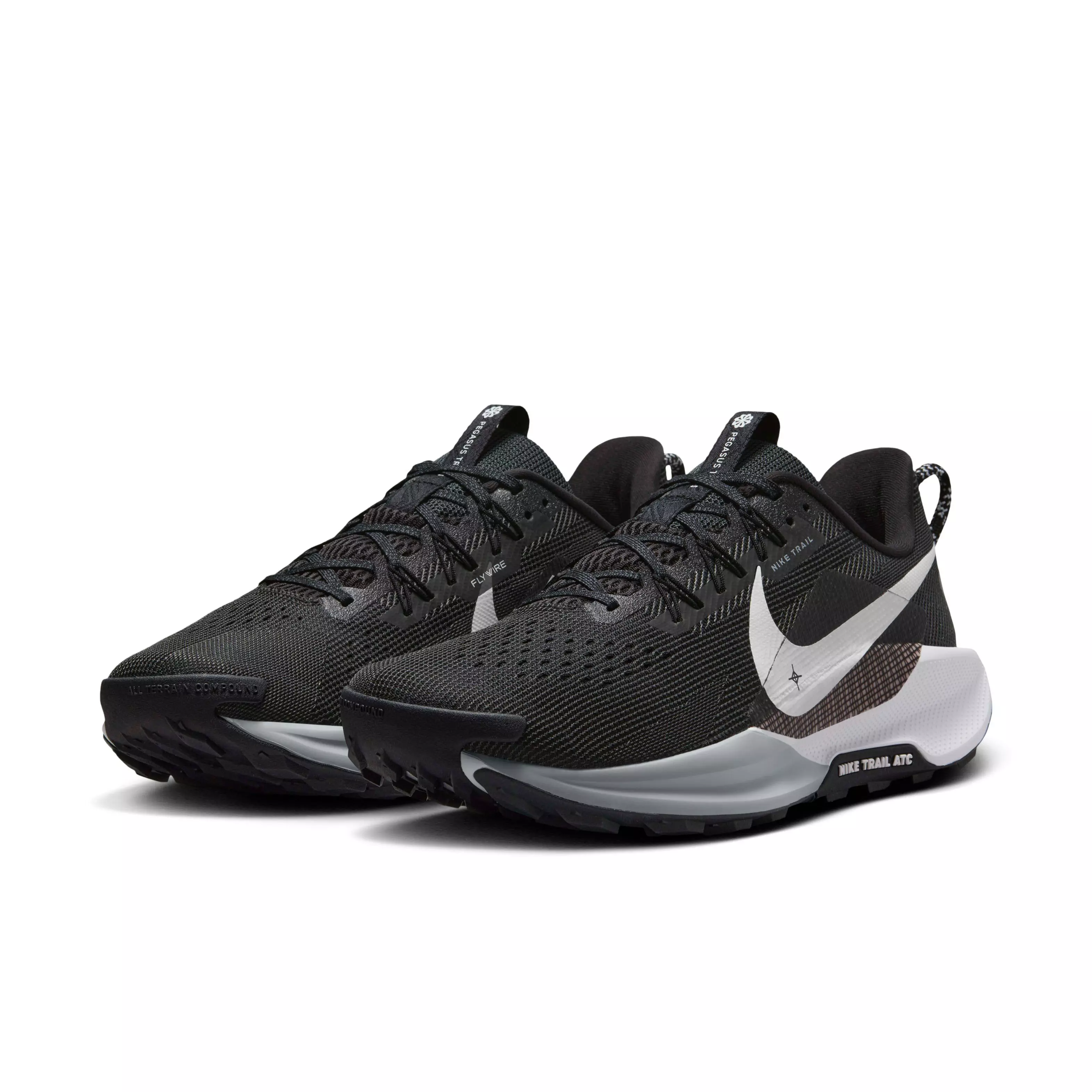 Nike Pegasus Trail 5 "Black/Anthracite/Wolf Grey/White" Men's Trail Running Shoe - BLACK/ANTHRACITE/GREY/WHITE