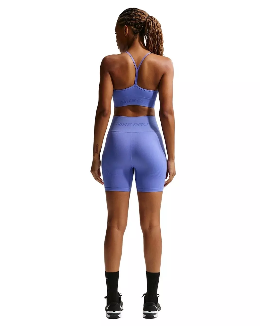 Nike Women's Pro Seamless Light-Support Padded Sports Bra - Sapphire - SAPPHIRE