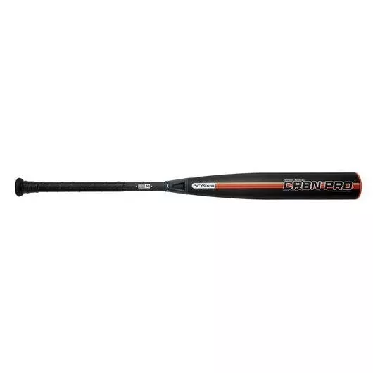 Mizuno CRBN Pro BBCOR Baseball Bat (-3) - BLACK/RED