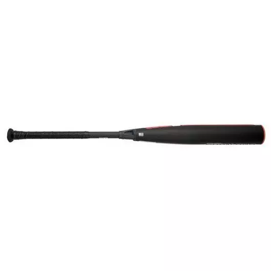 Mizuno CRBN Pro BBCOR Baseball Bat (-3) - BLACK/RED