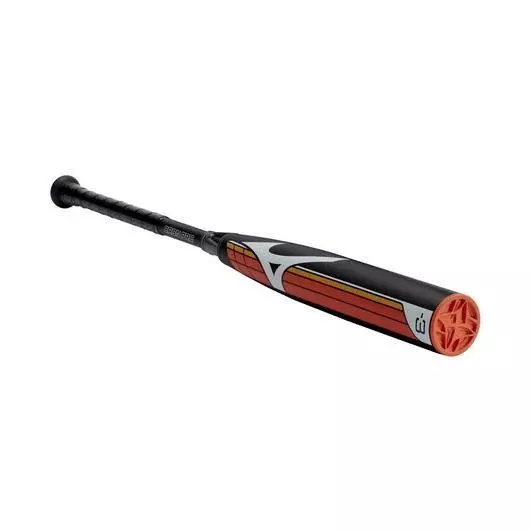 Mizuno CRBN Pro BBCOR Baseball Bat (-3) - BLACK/RED