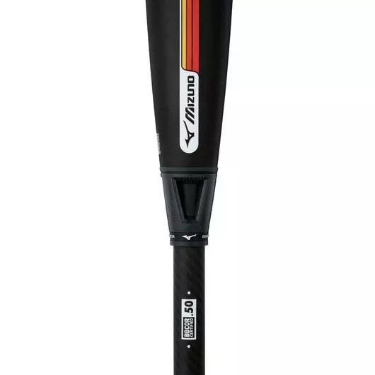 Mizuno CRBN Pro BBCOR Baseball Bat (-3) - BLACK/RED
