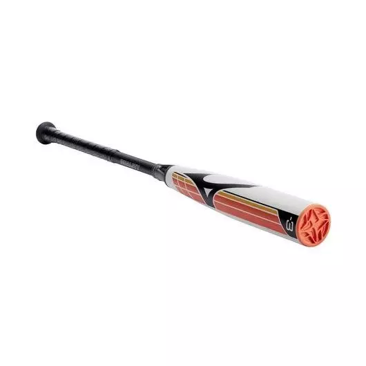 Mizuno Duality Hybrid BBCOR Baseball Bat (-3) - GREY/RED