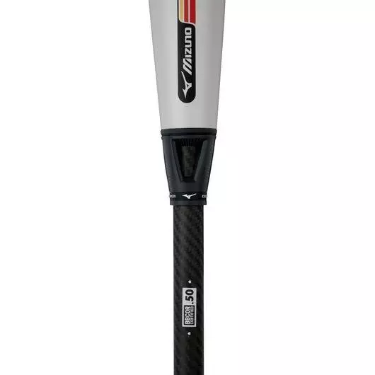 Mizuno Duality Hybrid BBCOR Baseball Bat (-3) - GREY/RED
