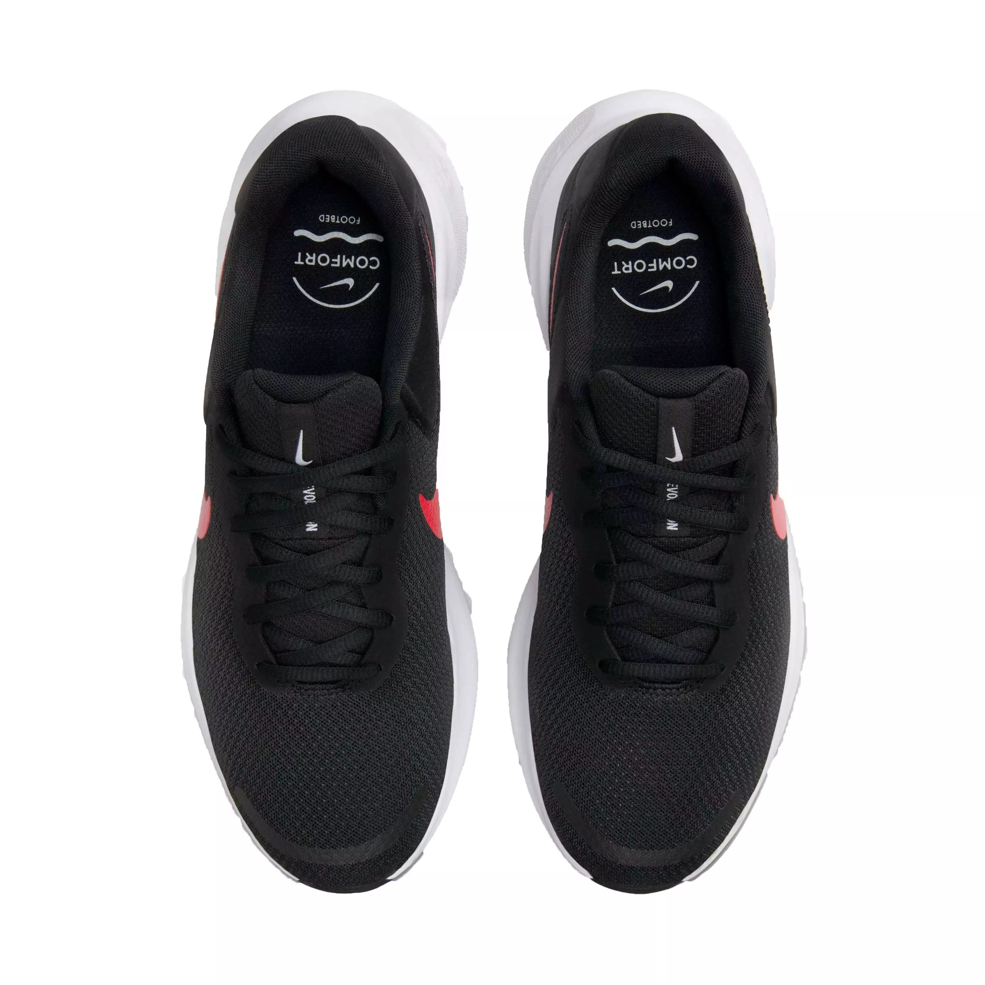 Nike Revolution 7 "Black/University Red/White" Men's Running Shoe - BLACK/RED/WHITE