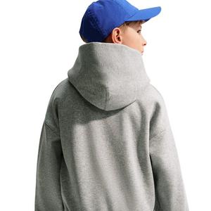 Nike Big Kids' Sportswear Club Fleece Oversized Hoodie - Grey - GREY
