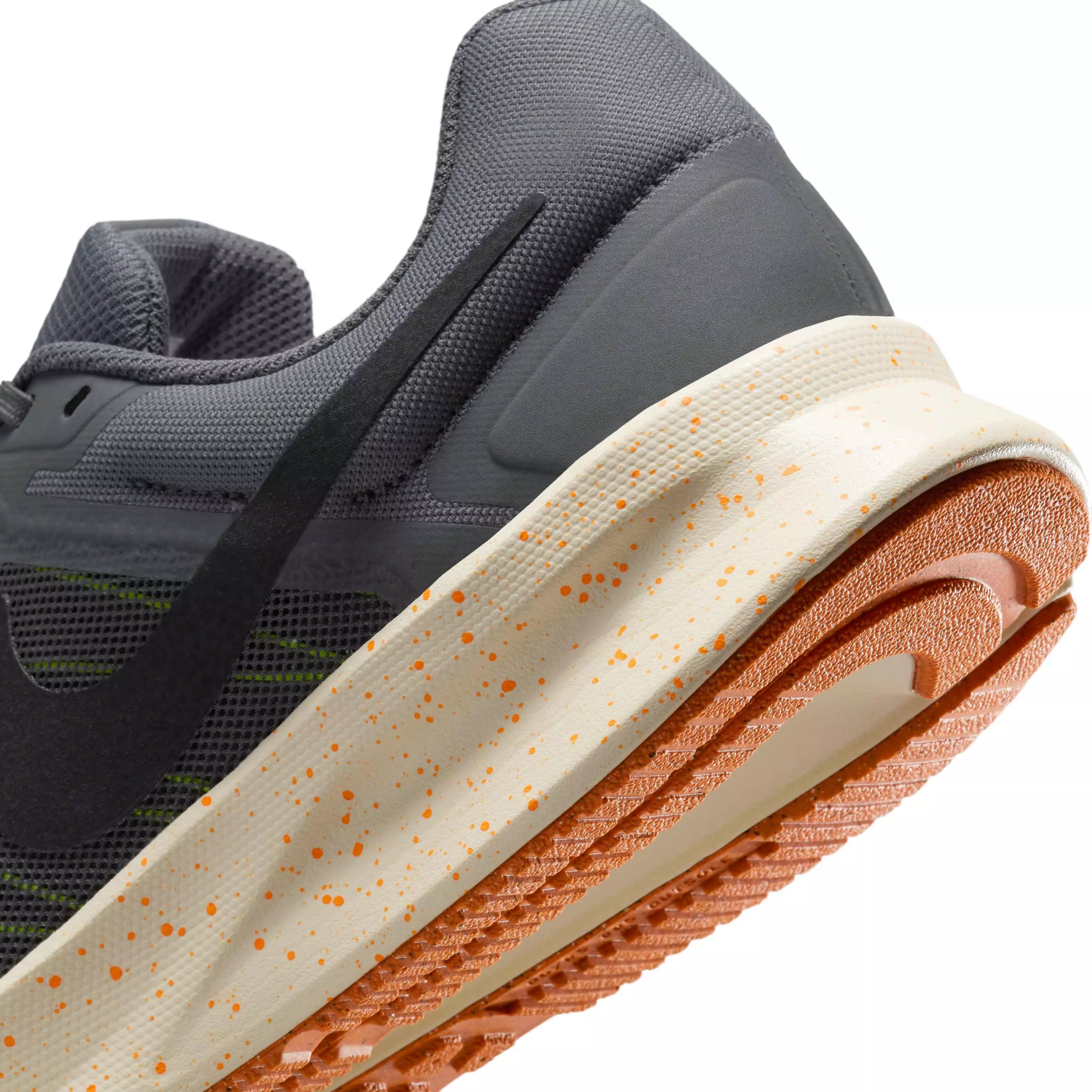 Nike Run Swift 3 "Iron Grey/Total Orange/Volt/Black" Men's Running Shoe - GREY/ORANGE/VOLT/BLACK