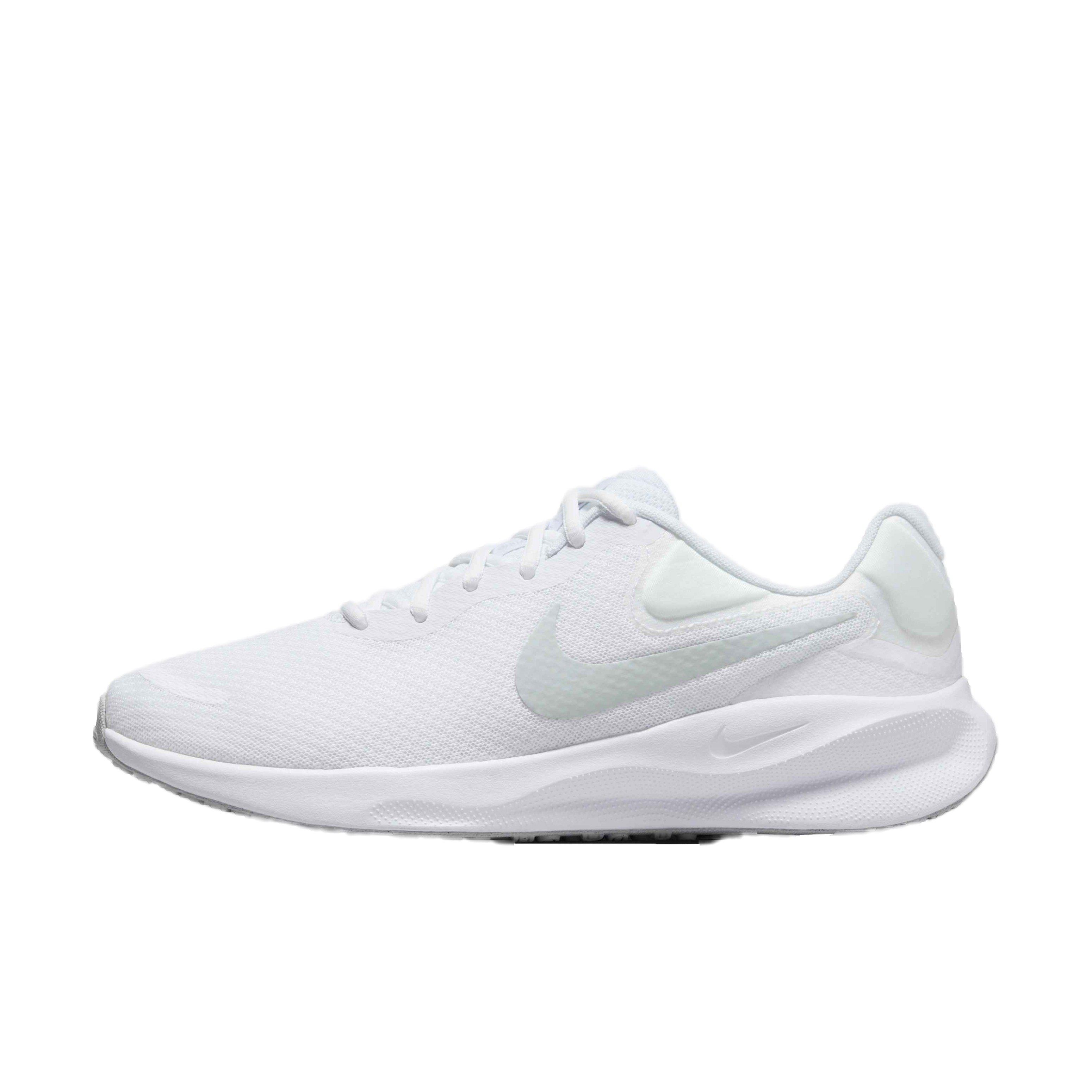 Nike Revolution 7 "White/Pure Platinum" Men's Running Shoe - WHITE/PLATINUM Thumbnail View 2