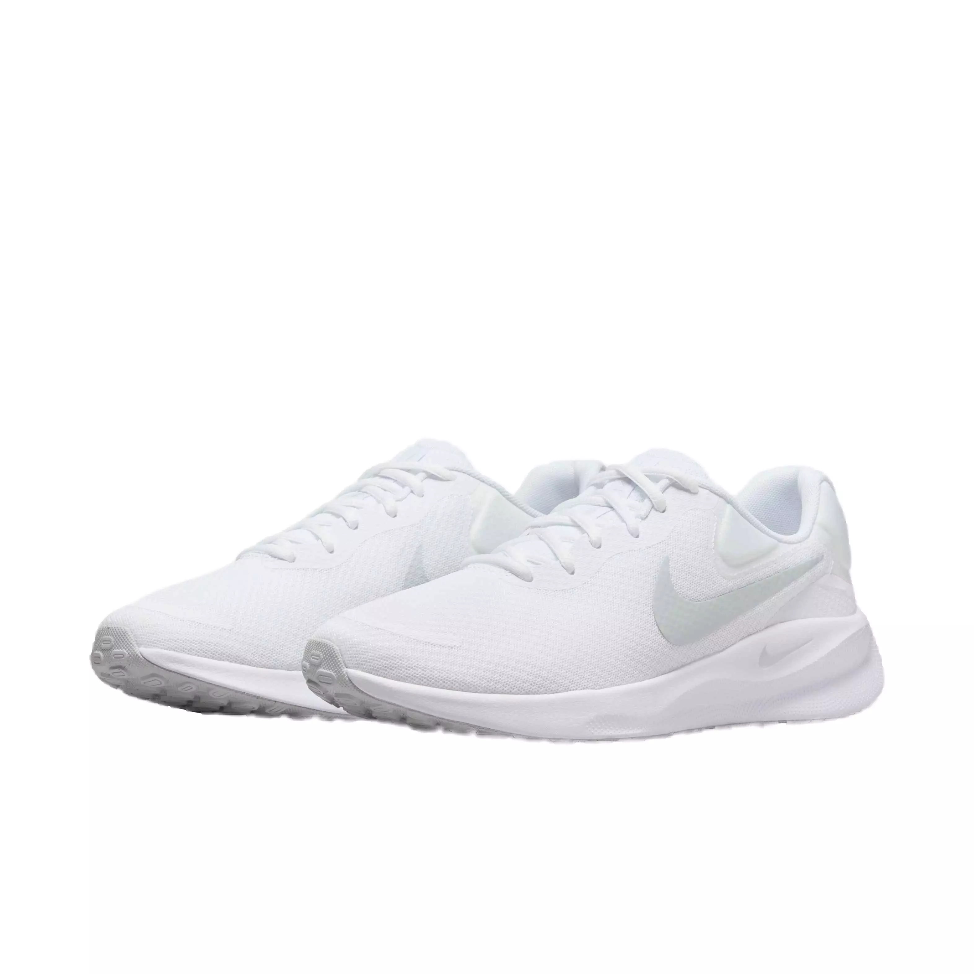 Nike Revolution 7 "White/Pure Platinum" Men's Running Shoe - WHITE/PLATINUM