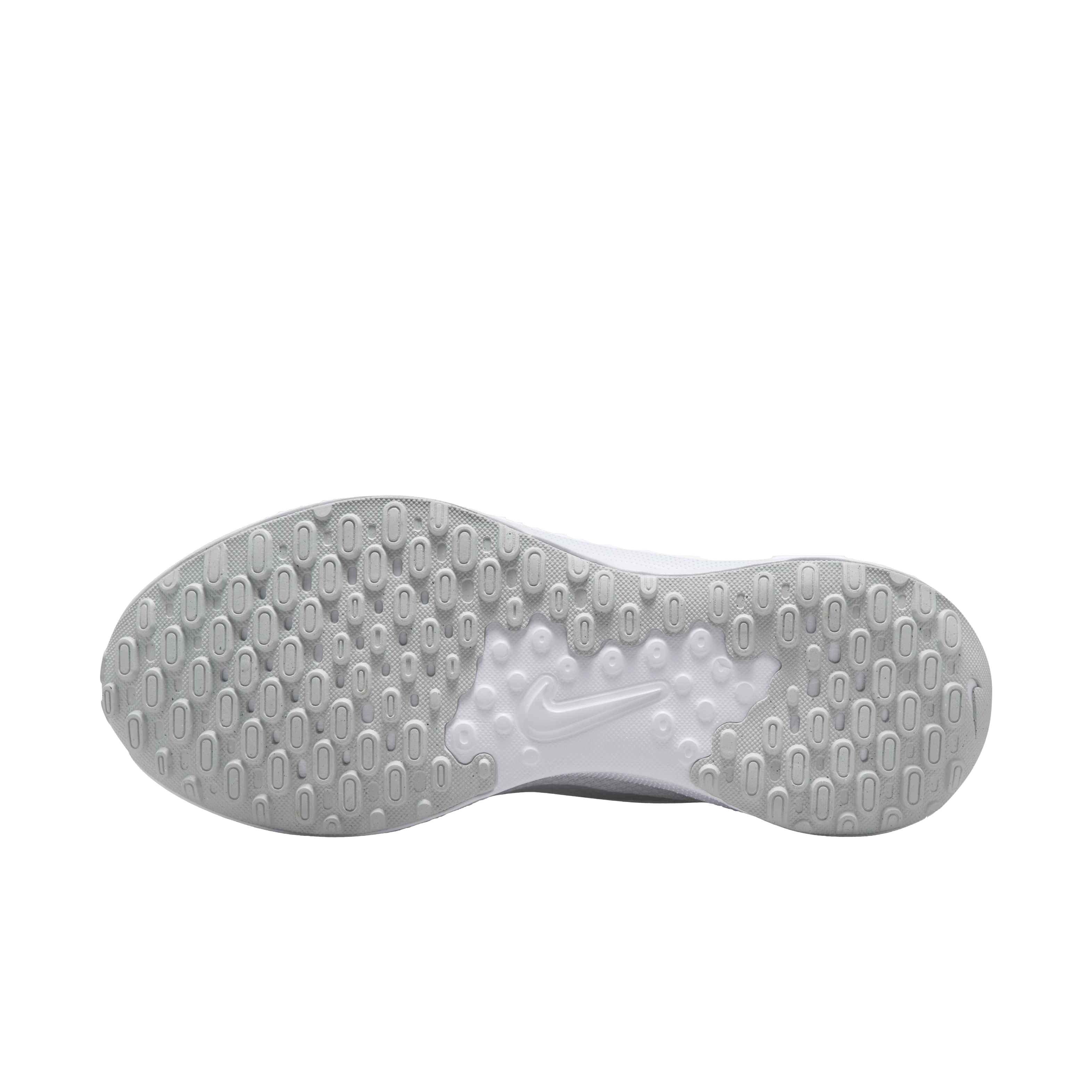 Nike Revolution 7 "White/Pure Platinum" Men's Running Shoe - WHITE/PLATINUM Thumbnail View 7