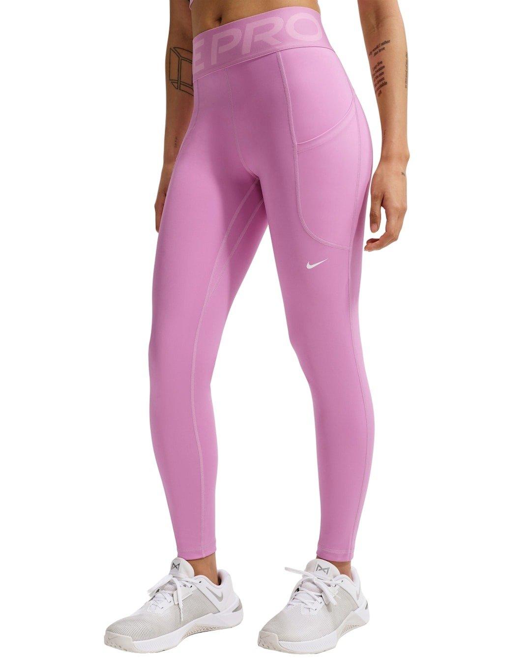 Nike Women's Pro Sculpt High-Waisted 7/8 Leggings with Pockets -Lt Magenta - LT MAGENTA Thumbnail View 1