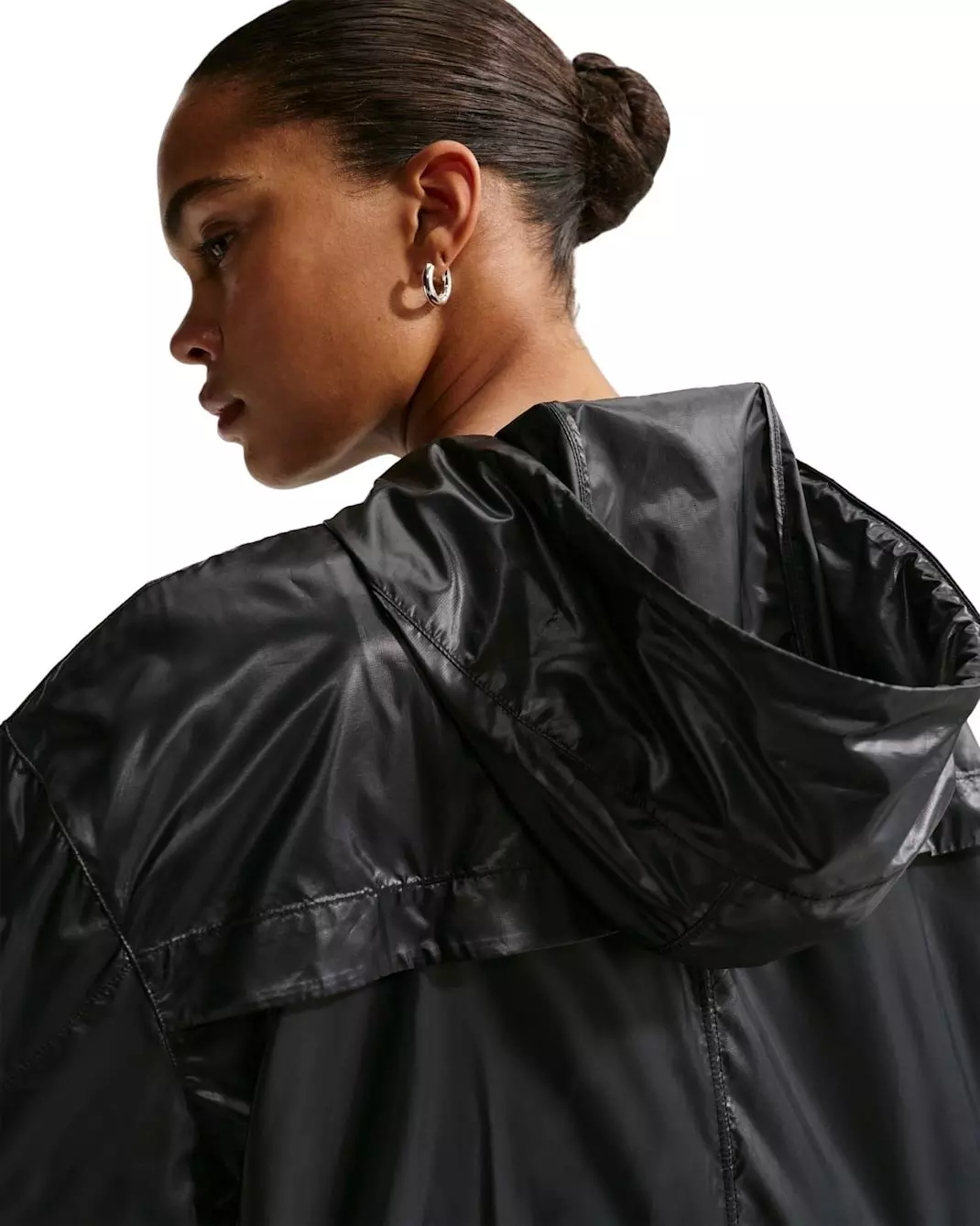 Nike Women's Sportswear Oversized Sport Jacket - Black - BLACK