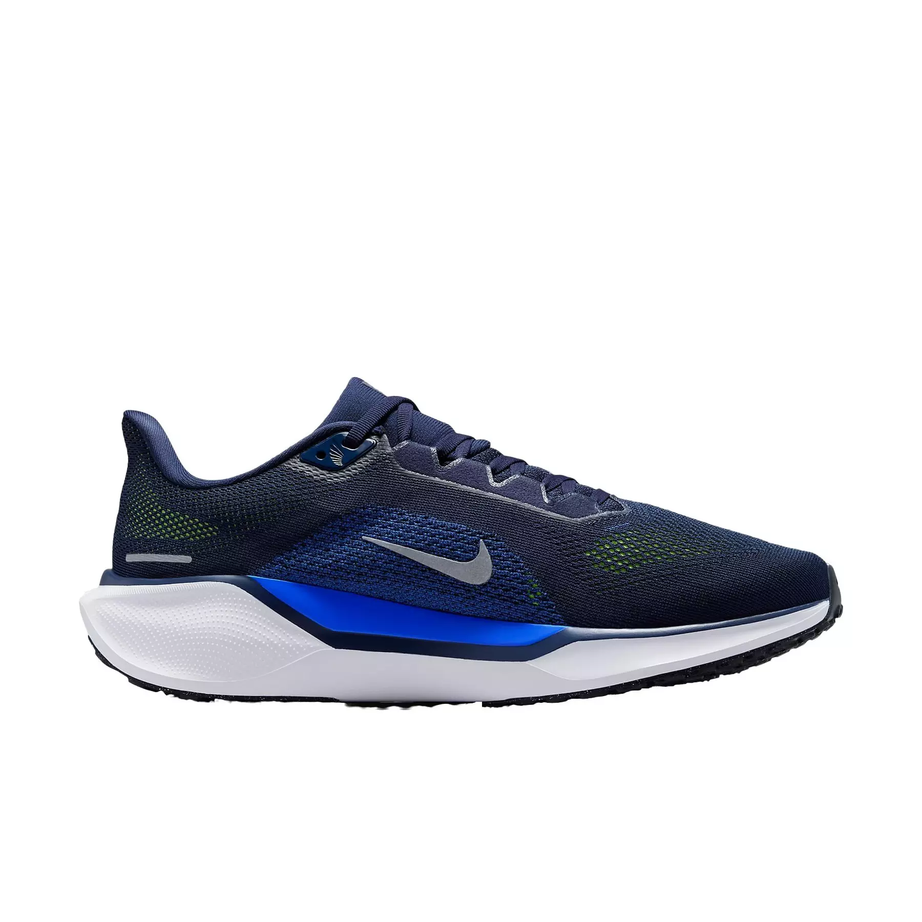 Nike Pegasus 41 "Midnight Navy/Black/Volt/Reflective Silver" Men's Running Shoe - NAVY/BLACK/VOLT/SILVER