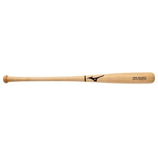 Mizuno Pro Select MZM 110 Maple Wood Baseball Bat - TAN Thumbnail View 1