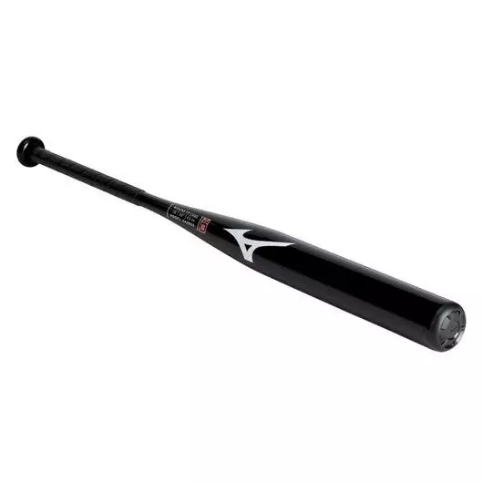 Mizuno CRBN1 Cage Bat Fastpitch Softball Training Bat (-10) - BLACK