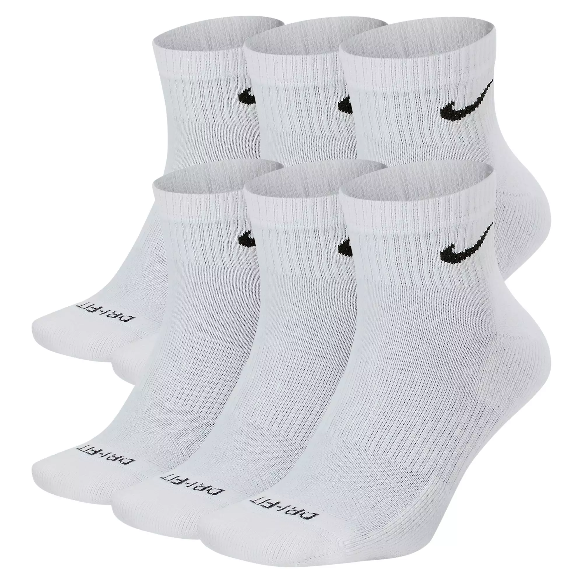  NIKE Dri-FIT Cushion Crew Training Socks (6 Pair