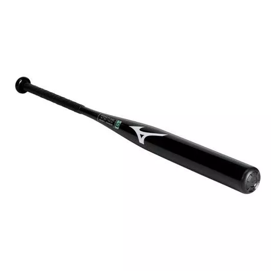 Mizuno CRBN1 Cage Bat Fastpitch Softball Training Bat (-9) - BLACK
