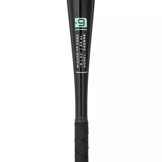 Mizuno CRBN1 Cage Bat Fastpitch Softball Training Bat (-9) - BLACK