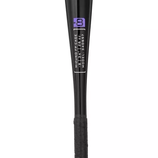 Mizuno CRBN1 Cage Bat Fastpitch Softball Training Bat (-8) - BLACK