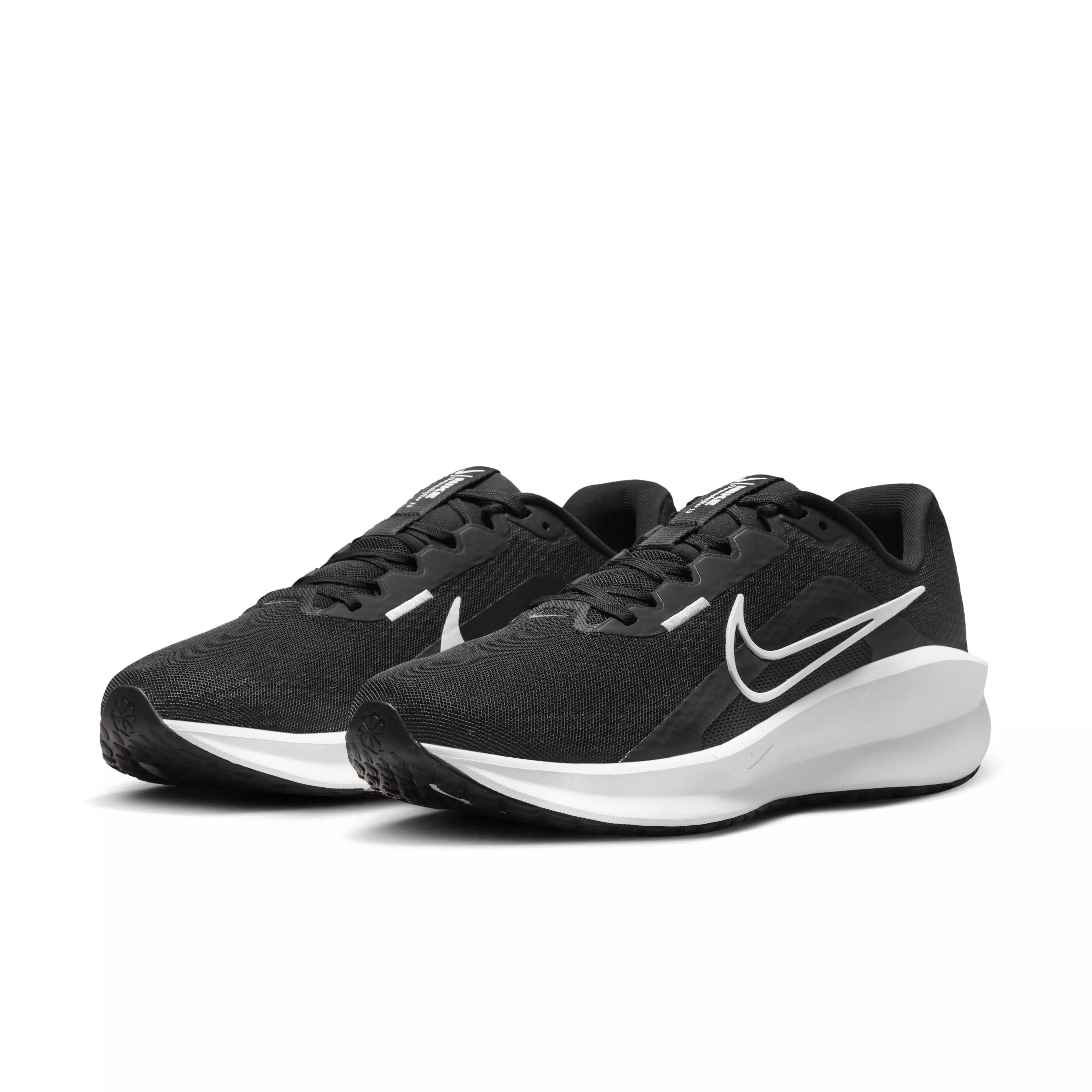 Nike Downshifter 13 "Black/Dark Smoke Grey/White" Men's Running Shoe - BLACK/DK GREY/WHITE