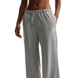 Nike Women's Sportswear Chill Knit Mid-Rise Lightweight Open-Hem Pants -Dk Grey