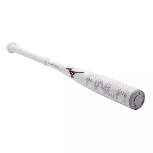 Mizuno Finch Youth Tee Ball Softball Bat (-13) - WHITE