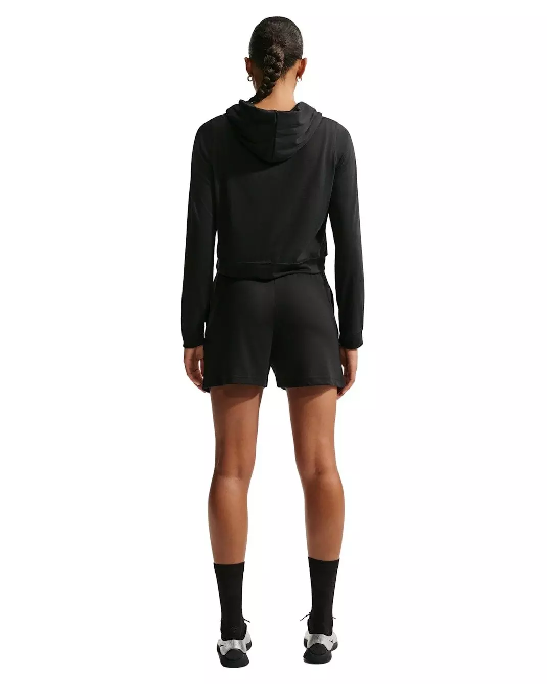 Nike Women' Sportswear Chill Knit Lightweight Hoodie - Black - BLACK