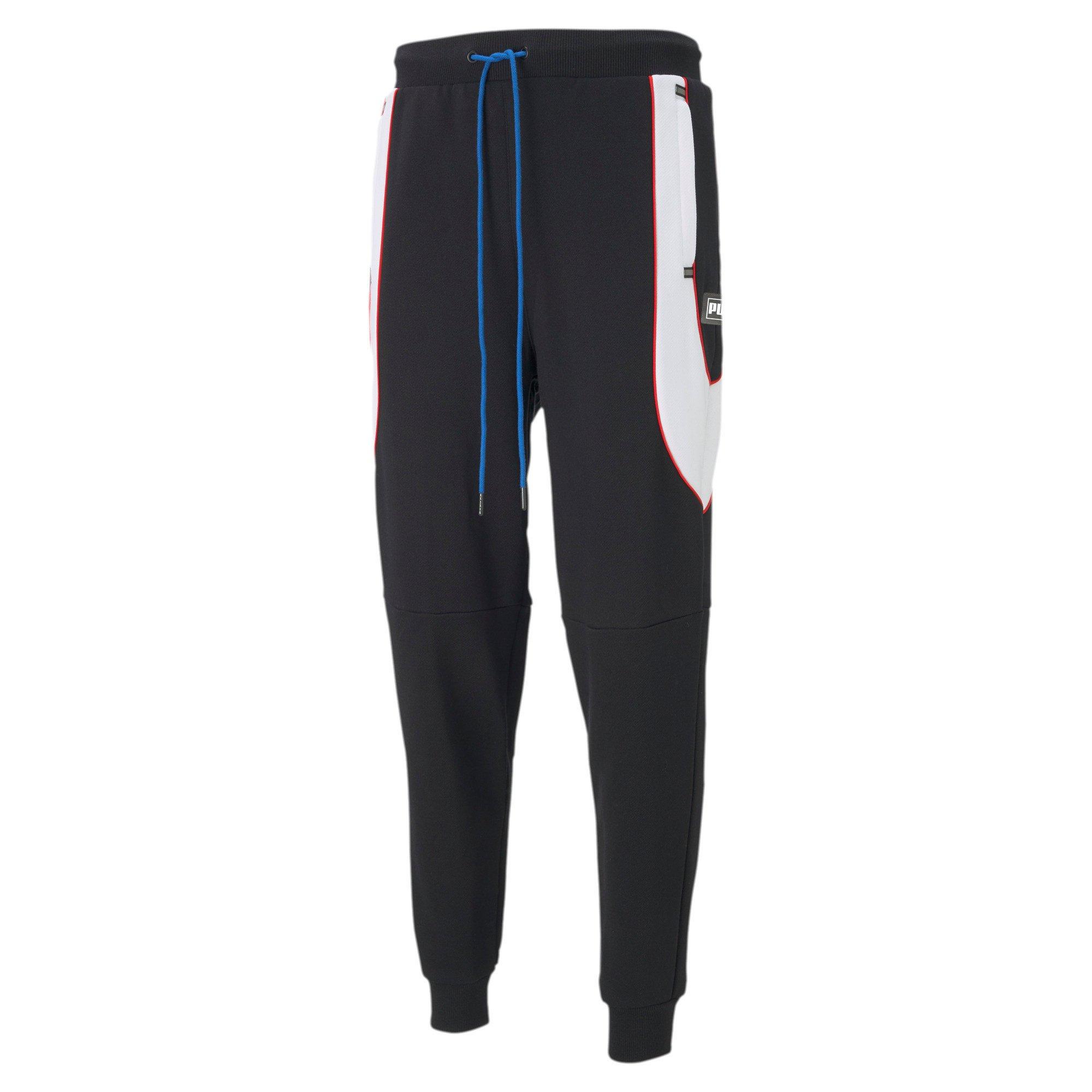 PUMA Men's Formstrip Winterized Sweatpants - BLACK Thumbnail View 1