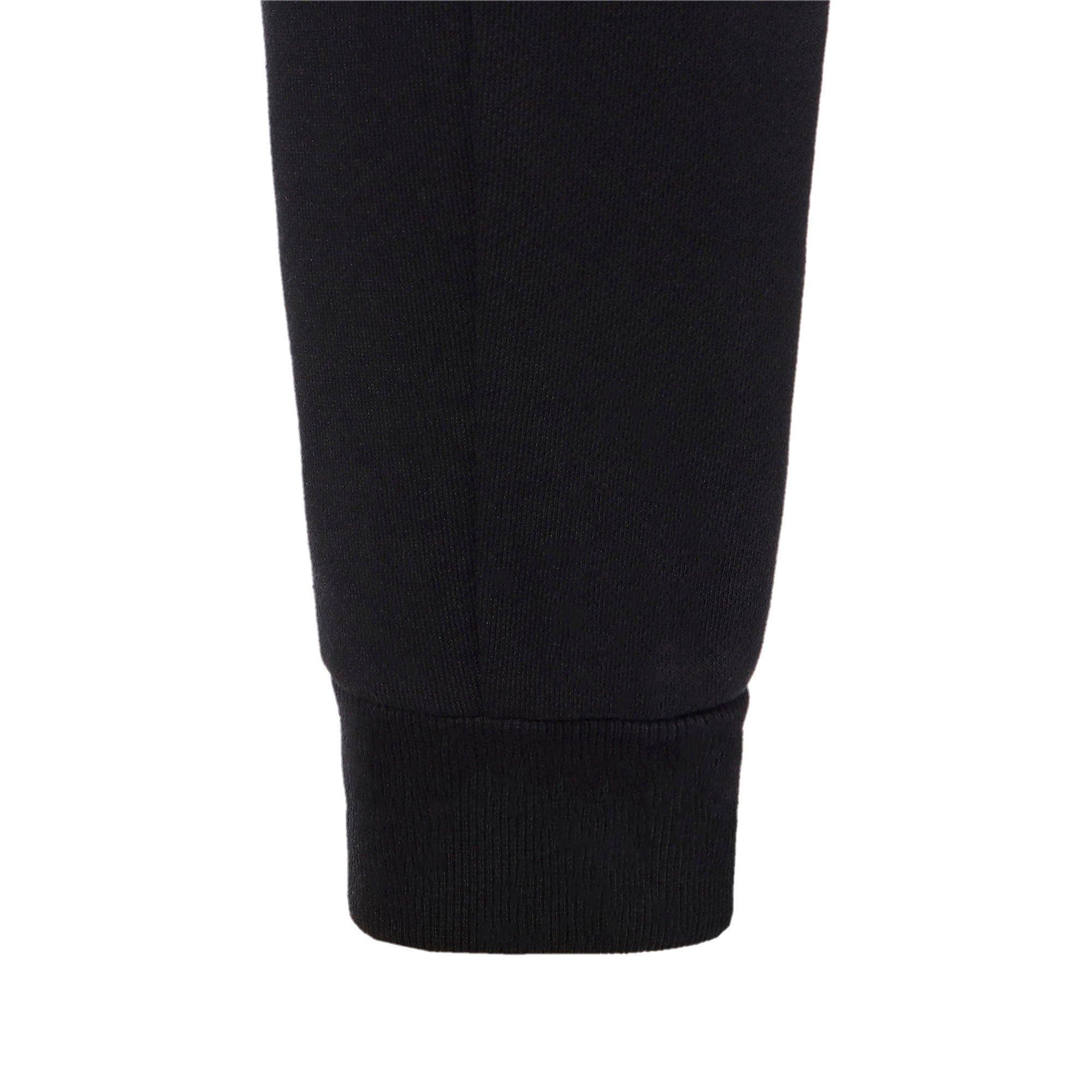 PUMA Men's Formstrip Winterized Sweatpants - BLACK Thumbnail View 6