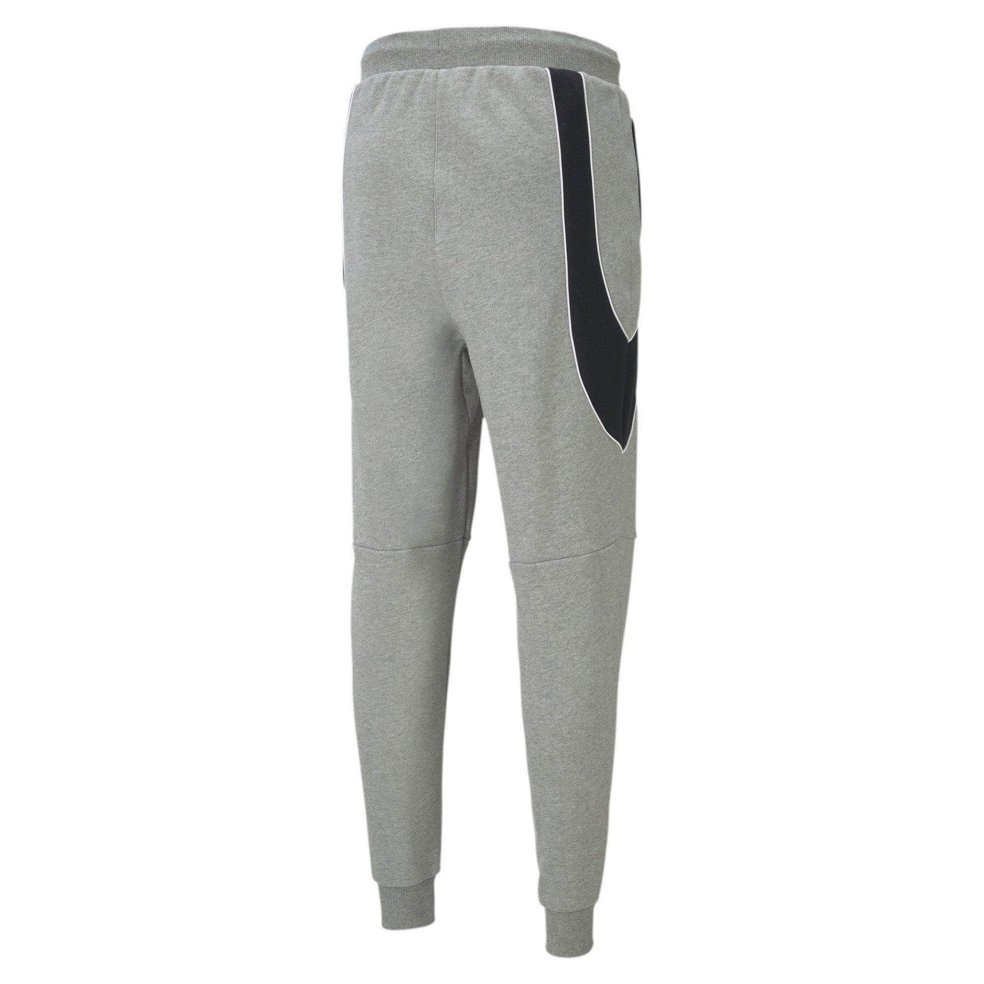 PUMA Men's Formstrip Winterized Sweatpants - HEATHER/GREY Thumbnail View 2