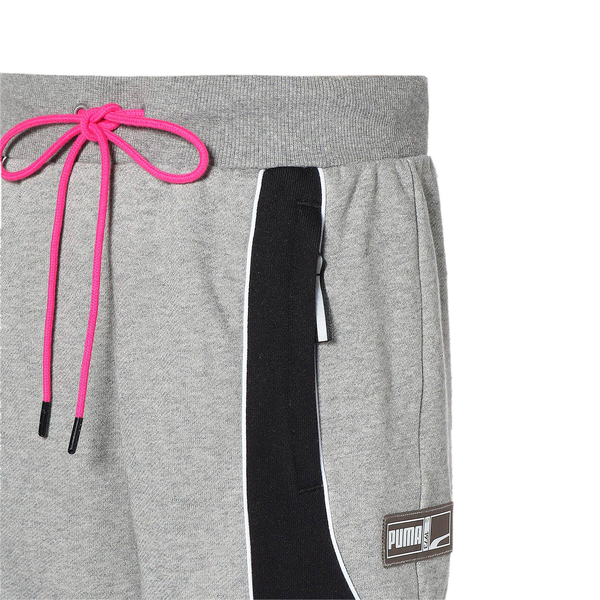 PUMA Men's Formstrip Winterized Sweatpants - HEATHER/GREY Thumbnail View 5