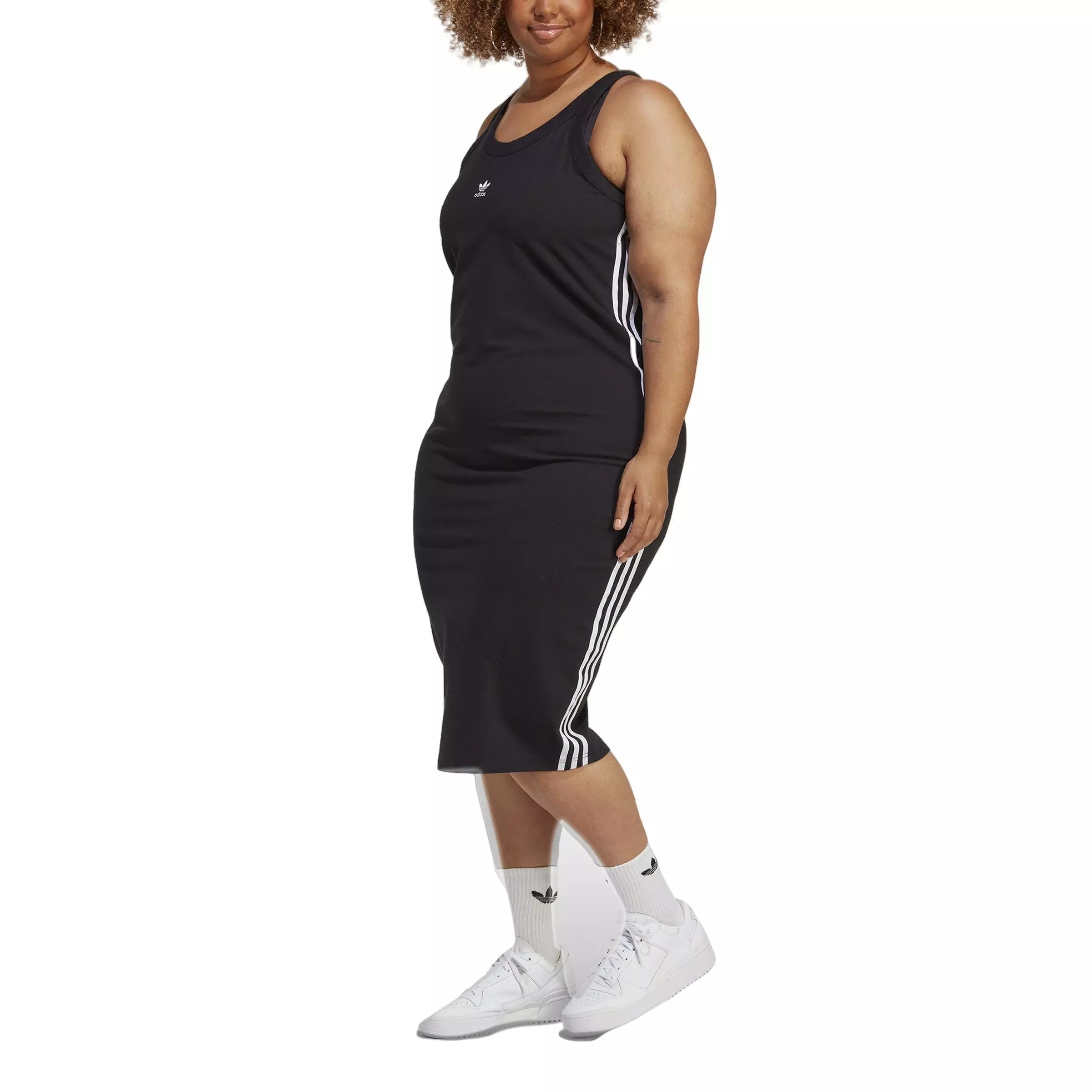 adidas Women's Long Tank Dress - BLACK