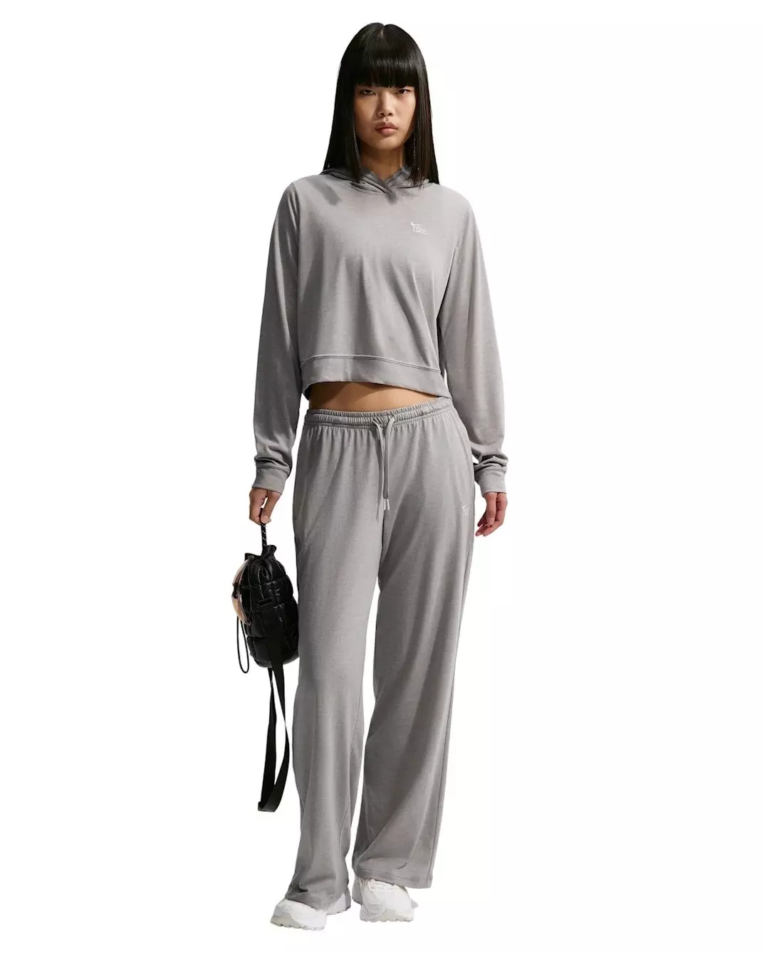 Nike Women' Sportswear Chill Knit Lightweight Hoodie -Dk Grey - DK GREY