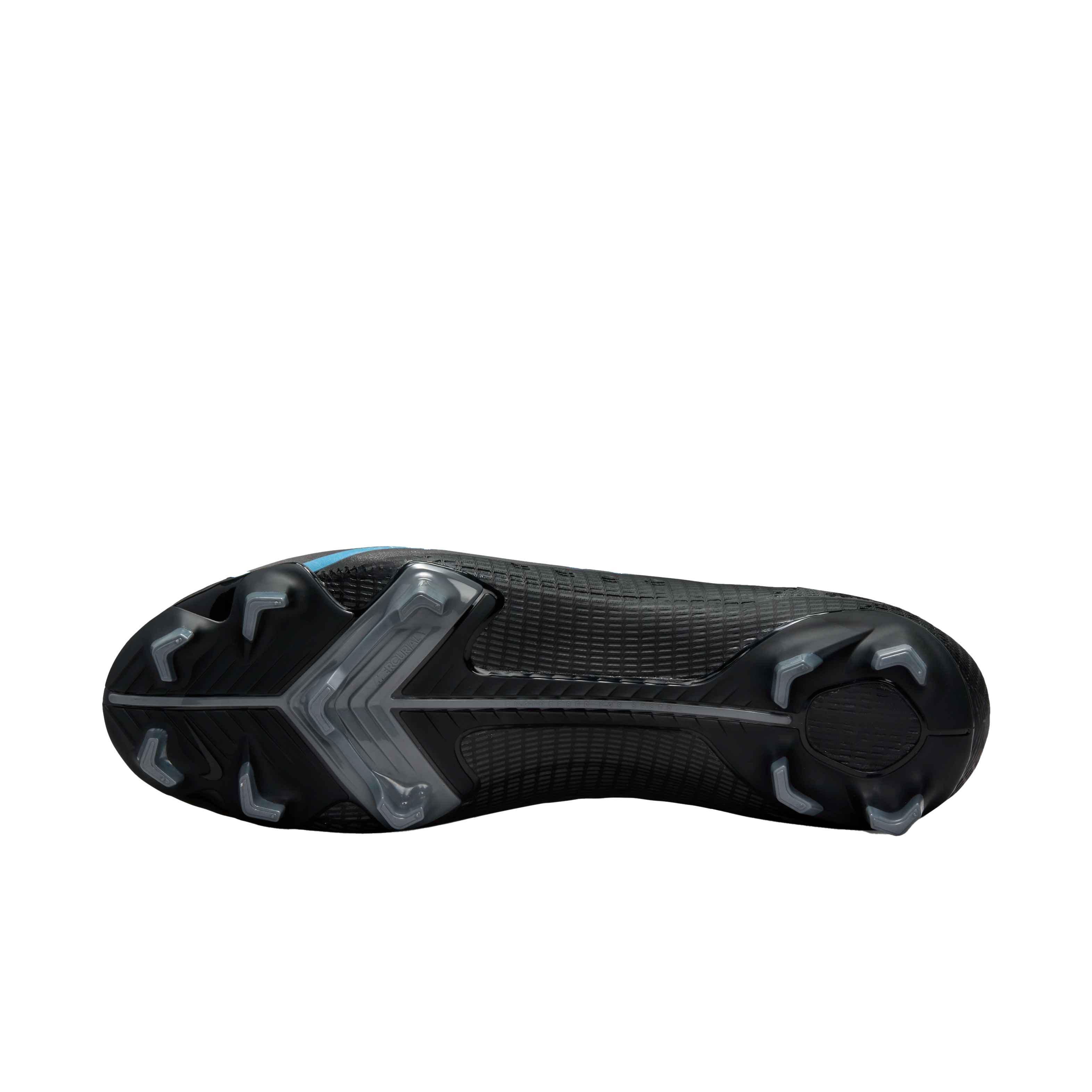Nike Mercurial Vapor 14 Pro "Black/Iron Grey" Firm-Ground Men's Soccer Cleat - BLACK Thumbnail View 6
