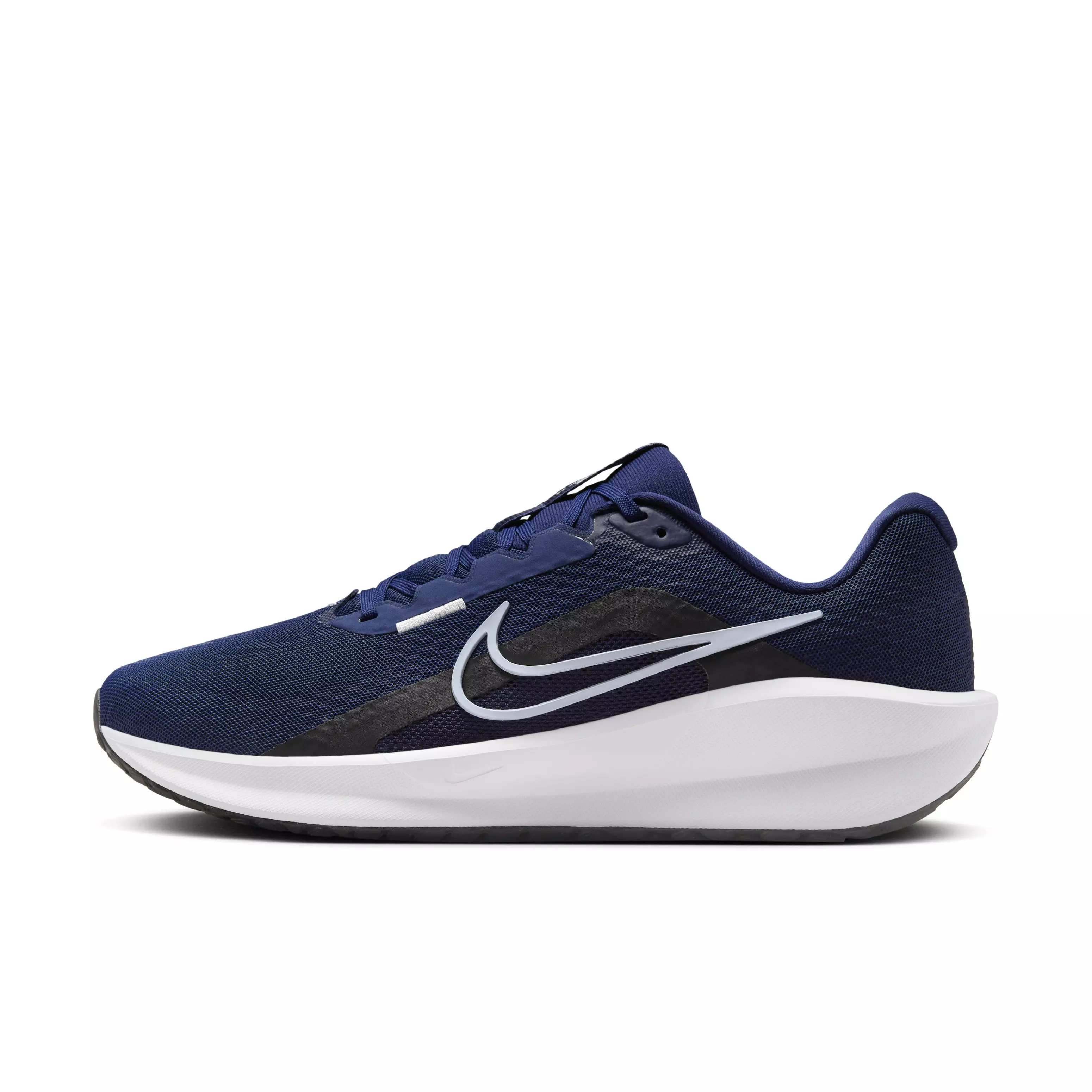 Nike Downshifter 13 "Midnight Navy/Black/White/Pure Platinum" Men's Running Shoe - NAVY/BLACK/WHITE/PLATINUM