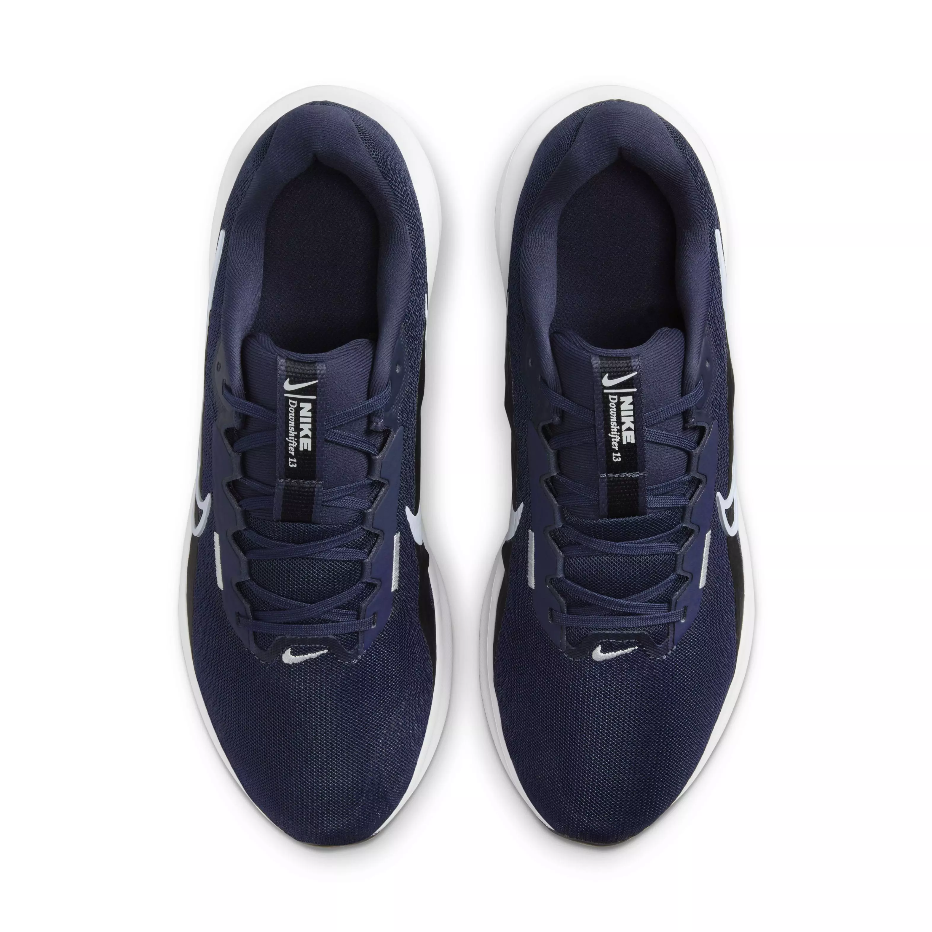 Nike Downshifter 13 "Midnight Navy/Black/White/Pure Platinum" Men's Running Shoe - NAVY/BLACK/WHITE/PLATINUM